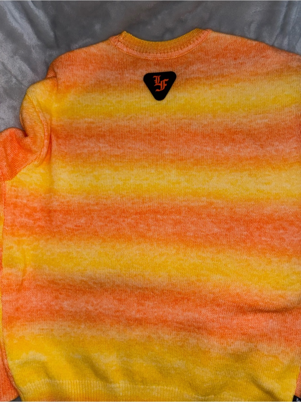 Puma Orange and Yellow Gradient Crewneck Sweater - Picture 8 of 14